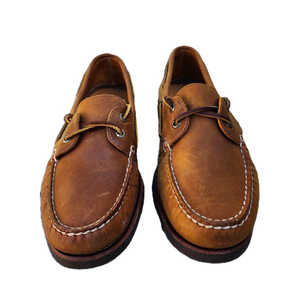 Sperry Top Sider Gold Cup Leather Moccasin Boat Shoes - Picture 4 of 14